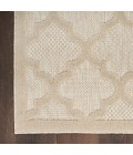 Nourison Easy Care Cream NES01 10 ft. X 14 ft. Rect. Rug
