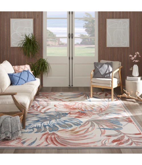 Nourison Seaside Multicolor SDS01 8 ft. X 10 ft. Rect. Rug