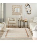 Nourison Glam Ivory Cream Rug GLM08 5 ft. 3 in. X 7 ft. 3 in. Rect. - Rugs Town Nourison Glam Ivory Cream GLM08 5 ft. 3 in. X 7 ft. 3 in. Rect. Rug