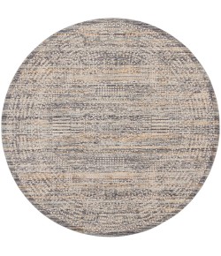 Nourison Nyle Ivory Slate NYE05 7’10” X Round Rug