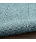 Nourison Practical Solutions Aqua PSL01 2 ft. 2 in. X 8 ft. Rect. Rug