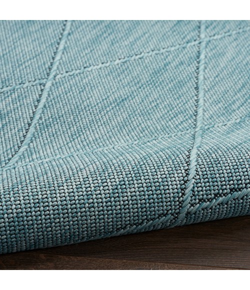 Nourison Practical Solutions Aqua PSL01 2 ft. 2 in. X 8 ft. Rect. Rug