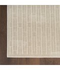 Nourison Washable Charm Silver Ivory WCH02 4 ft. X 6 ft. Rect. Rug