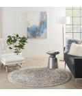 Nourison Concerto Beige Grey CNC05 4 ft. X Round Rug
