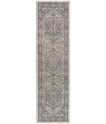 Nourison Concerto Ivory Blue CNC05 2 ft. 2 in. X 6 ft. Rect. Rug