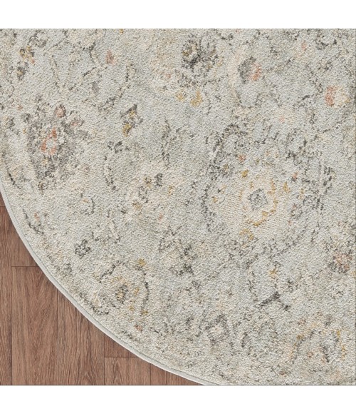 Nourison Oushak Home Mint OUS01 7 ft. 10 in. X Round Rug