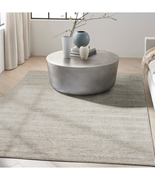 Calvin Klein CK011 Verdant Light Grey VRD04 5 ft. X 7 ft. Rect. Rug