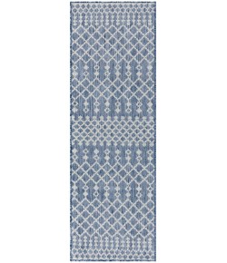 Nourison Positano Navy Blue POS02 2 ft. X 6 ft. Rect. Rug