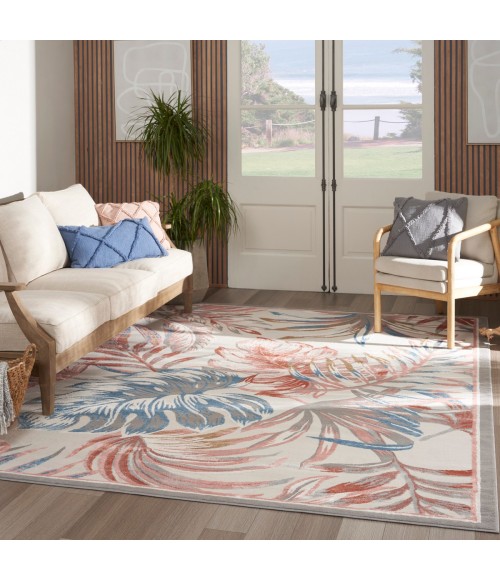 Nourison Seaside Multicolor SDS01 8 ft. X 10 ft. Rect. Rug