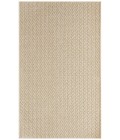 Nourison Tulum Cream TLM02 2 ft. X 3 ft. Rect. Rug