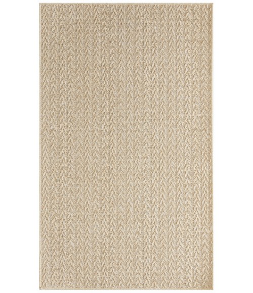 Nourison Tulum Cream TLM02 2 ft. X 3 ft. Rect. Rug