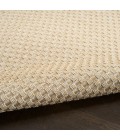 Nourison Tulum Cream TLM03 8 ft. X Round Rug