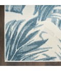 Nourison Aloha Ivory Blue ALH43 5 ft. 3 in. X 7 ft. 5 in. Rect. Rug