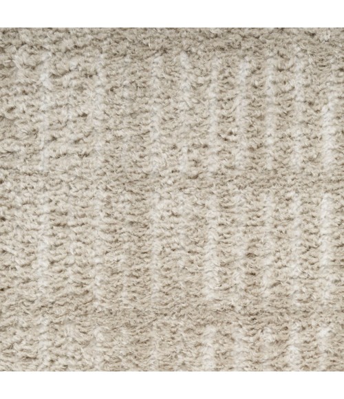 Nourison Cozy Modern Grey Ivory CMD03 6 ft. 7 in. X 9 ft. Rect. Rug