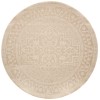 Nourison Tulum Cream TLM05 8 ft. X Round Rug