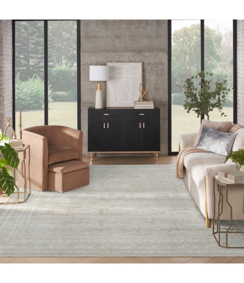 Nourison Dekor Ivory Beige DEK01 7 ft. 10 in. X 9 ft. 10 in. Rect. Rug