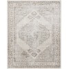 Nourison Astra Machine Washable Grey ASW11 7 ft. 10 in. x 10 ft. Rect. Rug