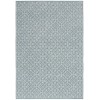 Nourison Washable Charm Blue Ivory WCH03 4 ft. X 6 ft. Rect. Rug