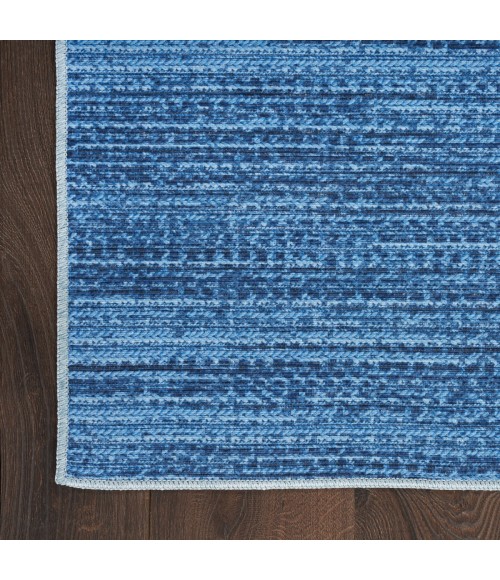 Nourison Nourison Washables Blue NWB03 9 ft. 2 in. X 12 ft. Rect. Rug