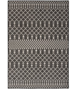 Nourison Positano Black POS02 4 ft. X 6 ft. Rect. Rug