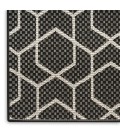Nourison Horizon Indoor/Outdoor Black HOZ01 8 ft. X 10 ft. Rect. Rug