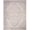 Nourison Vintage Washables Light Blue VWS07 7 ft. 10 in. X 9 ft. 10 in. Rect. Rug