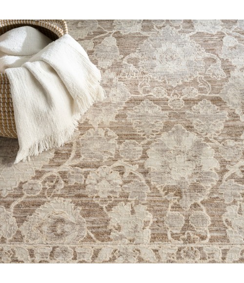 Nourison Outlines Ivory Mocha OLN03 5 ft. 3 in. X 7 ft. 3 in. Rect. Rug