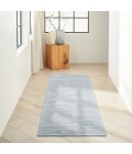 Calvin Klein CK010 Linear Light Blue LNR01 8 ft. Rect. Rug
