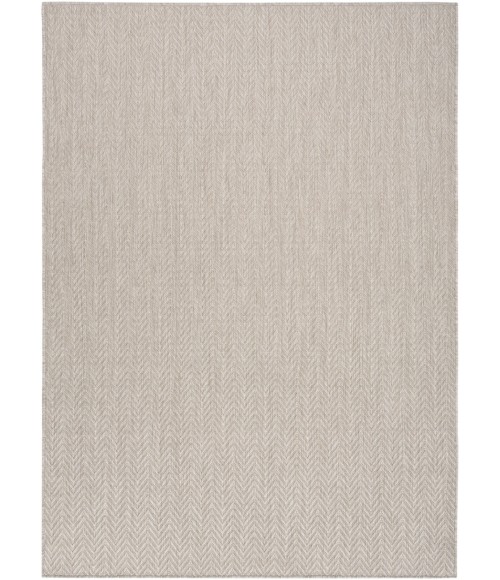 Nourison Horizon Indoor/Outdoor Grey HOZ02 5 ft. X 7 ft. Rect. Rug