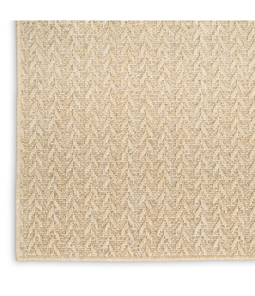 Nourison Tulum Cream TLM02 8 ft. X 10 ft. Rect. Rug