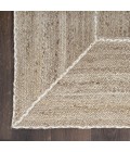 Nourison Terrazzo Jute Natural Grey TRJ01 4 ft. X 6 ft. Rect. Rug