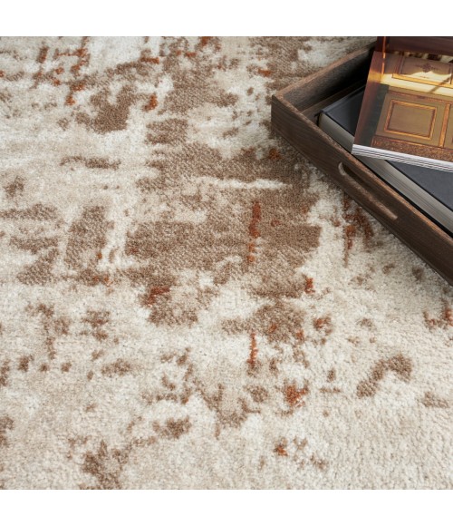 Nourison Concerto Ivory Rust CNC01 5 ft. 3 in. X 7 ft. 3 in. Rect. Rug