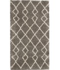 Nourison Geometric Shag Silver GOS01 2 ft. 2 in. X 3 ft. 9 in. Rect. Rug