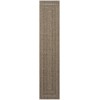 Nourison Tulum Brown TLM04 2 ft. 2 in. X 8 ft. Rect. Rug