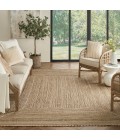 Nourison Terrazzo Jute Natural Grey TRJ01 8 ft. X 10 ft. Rect. Rug