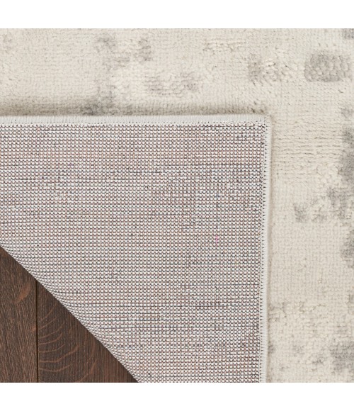 Nourison Concerto Cream Grey CNC01 5 ft. 3 in. X 7 ft. 3 in. Rect. Rug