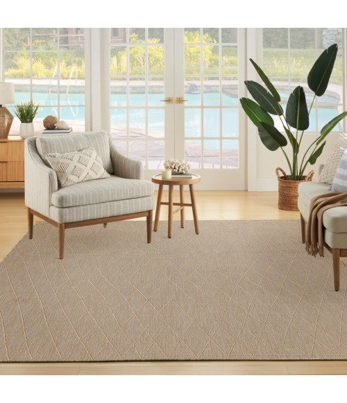 Nourison Practical Solutions Natural PSL01 10 ft. X 14 ft. Rect. Rug