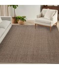 Nourison Tulum Brown TLM01 10 ft. X 14 ft. Rect. Rug