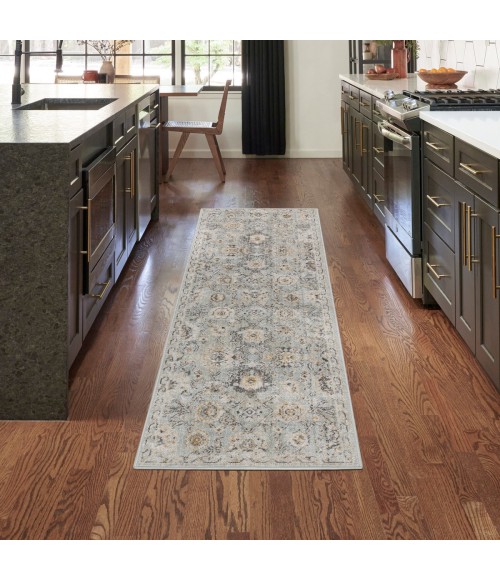 Nourison Oushak Home Mint OUS01 2 ft. X 6 ft. Rect. Rug