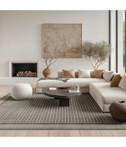 Nourison Nordic Multicolor NRC03 8 ft. X 10 ft. Rect. Rug