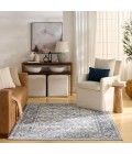 Nourison Dekor Grey Navy DEK03 4 ft. X 6 ft. Rect. Rug