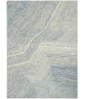 DKNY Pure Angles Ivory Blue ANG01 5 ft. X 7 ft. Rect. Rug
