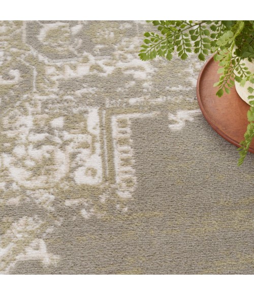 Nourison Grafix Olive GRF14 9 ft. X 12 ft. Rect. Rug