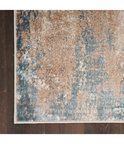 Nourison Glam Taupe/Multi Rug GLM06 5 ft. 3 in. X 7 ft. 3 in. Rect. - Rugs Town Nourison Glam Taupe/Multi GLM06 5 ft. 3 in. X 7 ft. 3 in. Rect. Rug