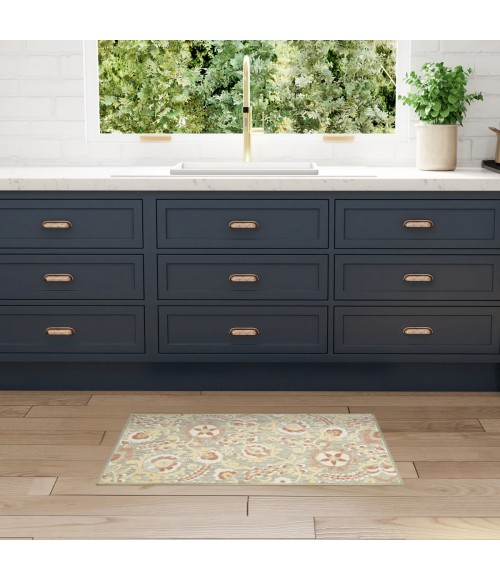 Nourison Aloha Sage Rose ALH17 2 ft. 8 in. X 4 ft. Rect. Rug