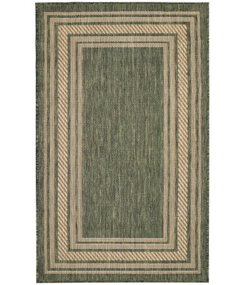 Nourison Horizon Indoor/Outdoor Green HOZ03 3 ft. X 5 ft. Rect. Rug