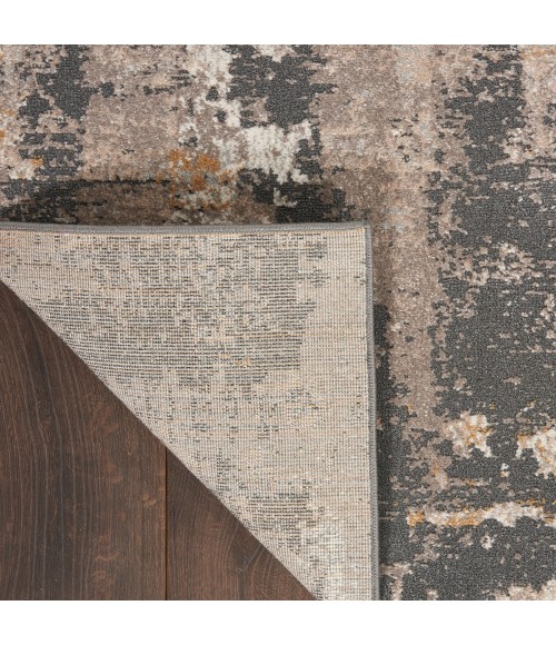 Nourison Ludlow Cream Grey LDW05 2 ft. 2 in. X 7 ft. 6 in. Rect. Rug