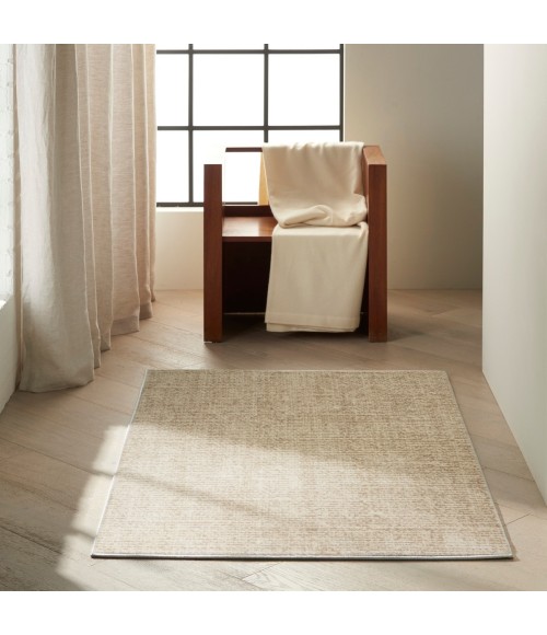 Calvin Klein Etched Ivory Beige CK71 3 ft. X 5 ft. Rect. Rug