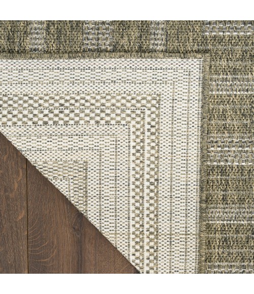 Nourison Tulum Olive TLM04 2 ft. X 3 ft. Rect. Rug