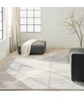 Calvin Klein CK011 Verdant Ivory Grey VRD01 8 ft. X 10 ft. Rect. Rug